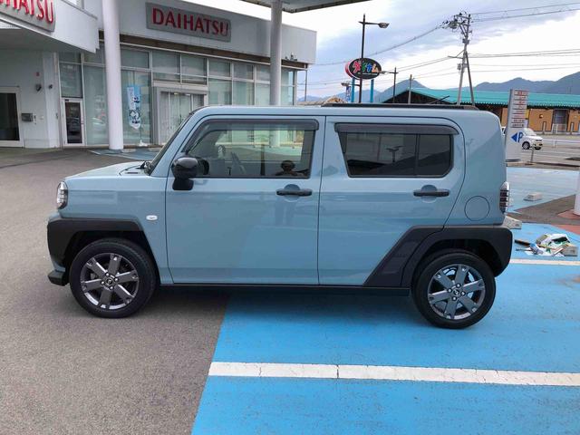 タフトGターボ 2WD 走行距離73273km2WD スマートアシスト 15インチアルミホイール ナビ パノラマモニター ステアリングスイッチ プッシュボタンスタート オートエアコン(山形県)の中古車