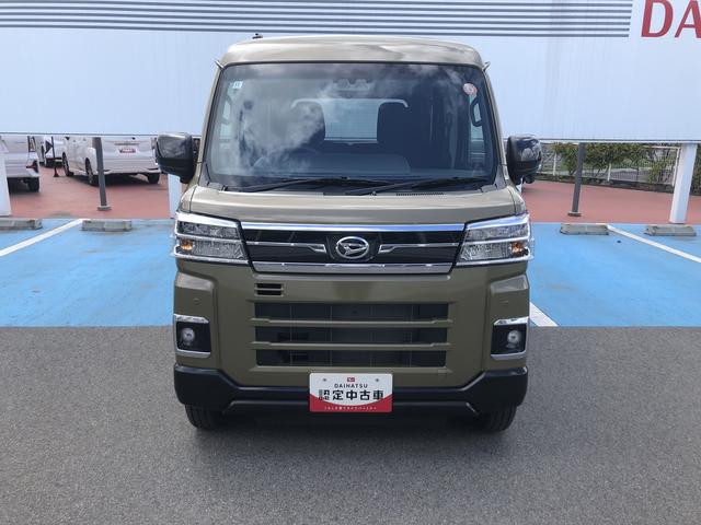 アトレーRS 4WD 走行距離4679km4WD スマートアシスト 12インチフルホイールキャップ 両側パワースライドドア ステアリングスイッチ プッシュボタンスタート(山形県)の中古車