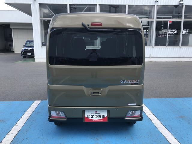 アトレーRS 4WD 走行距離4679km4WD スマートアシスト 12インチフルホイールキャップ 両側パワースライドドア ステアリングスイッチ プッシュボタンスタート(山形県)の中古車