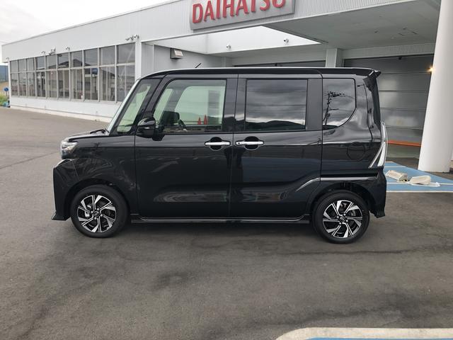 タントカスタムX 4WD 走行距離5067km4WD スマートアシスト 14インチアルミホイール 両側パワースライドドア 電動パーキングブレーキ ステアリングスイッチ プッシュボタンスタート(山形県)の中古車