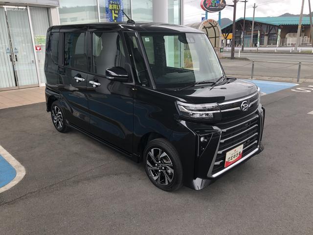 タントカスタムX 4WD 走行距離5067km4WD スマートアシスト 14インチアルミホイール 両側パワースライドドア 電動パーキングブレーキ ステアリングスイッチ プッシュボタンスタート(山形県)の中古車