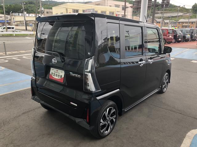 タントカスタムX 4WD 走行距離5067km4WD スマートアシスト 14インチアルミホイール 両側パワースライドドア 電動パーキングブレーキ ステアリングスイッチ プッシュボタンスタート(山形県)の中古車