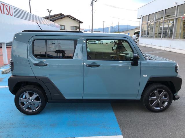 タフトG ダーククロムベンチャー 4WD 走行距離5194km4WD スマートアシスト プッシュボタンスタート キーフリーシステム 電動パーキングブレーキ アルミホイール オートエアコン クルーズコントロール(山形県)の中古車