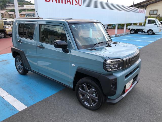 タフトG ダーククロムベンチャー 4WD 走行距離5194km4WD スマートアシスト プッシュボタンスタート キーフリーシステム 電動パーキングブレーキ アルミホイール オートエアコン クルーズコントロール(山形県)の中古車