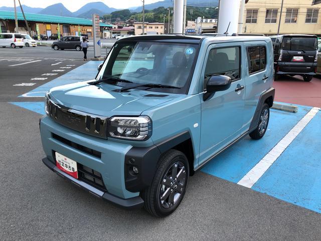 タフトG ダーククロムベンチャー 4WD 走行距離5194km4WD スマートアシスト プッシュボタンスタート キーフリーシステム 電動パーキングブレーキ アルミホイール オートエアコン クルーズコントロール(山形県)の中古車