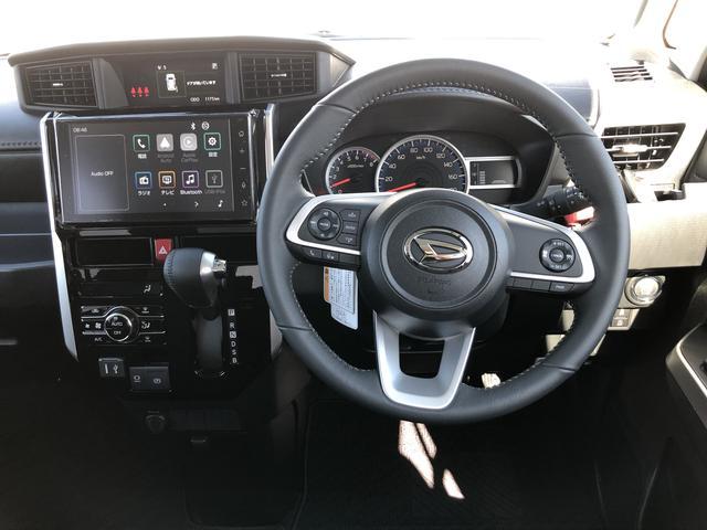 トールカスタムG 4WD 走行距離1175km4WD スマートアシスト プッシュボタンスタート キーフリーシステム ディスプレイオーディオ 両側パワースライドドア 電動パーキングブレーキ アルミホイール オートエアコン(山形県)の中古車