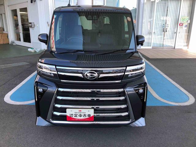 タント 中古車 カスタムＲＳリミテッド　４ＷＤ　走行距離７４２ｋｍ４ＷＤ　スマートアシスト　プッシュボタンスタート　キーフレイ−システム　両側パワースライドドア　９インチディスプレイオーディオ　アルミホイール　クルーズコントロール