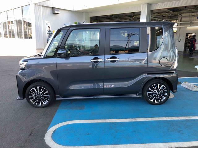 タントカスタムRSリミテッド 4WD 走行距離742km4WD スマートアシスト プッシュボタンスタート キーフレイ−システム 両側パワースライドドア 9インチディスプレイオーディオ アルミホイール クルーズコントロール(山形県)の中古車