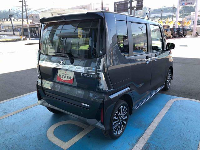 タントカスタムRSリミテッド 4WD 走行距離742km4WD スマートアシスト プッシュボタンスタート キーフレイ−システム 両側パワースライドドア 9インチディスプレイオーディオ アルミホイール クルーズコントロール(山形県)の中古車
