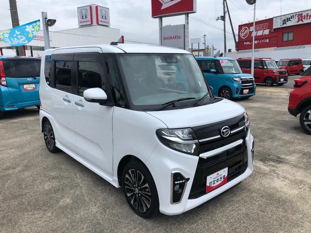 タントカスタムＲＳスマートアシスト・両側パワースライドドア・プッシュボタンスタート・キーフリーシステム・運転席ロングスライド・アルミホイール・オートエアコン・シートヒーター・シートバックテーブル（山形県）の中古車