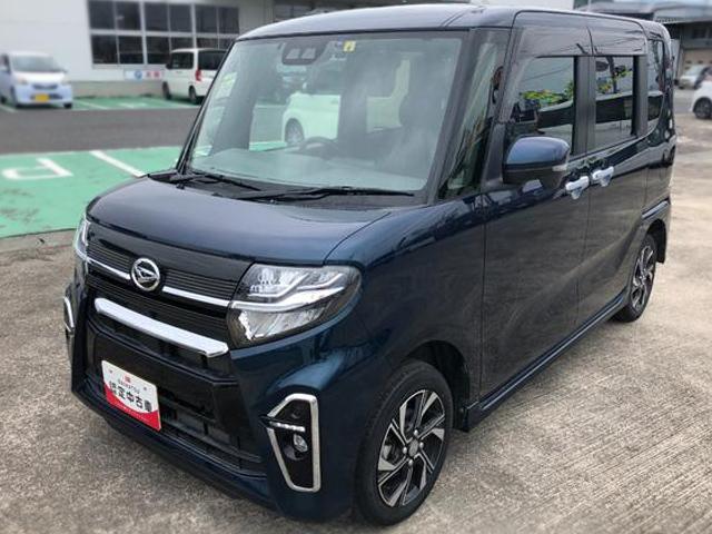 タントカスタムXセレクション 4WD 走行距離38000km・ナビ4WD スマートアシスト 14インチアルミホイール ステアリングスイッチ カーナビ パワースライドドア キーフリーシステム プッシュボタンスタート 電動パーキングブレーキ コーナーセンサー(山形県)の中古車