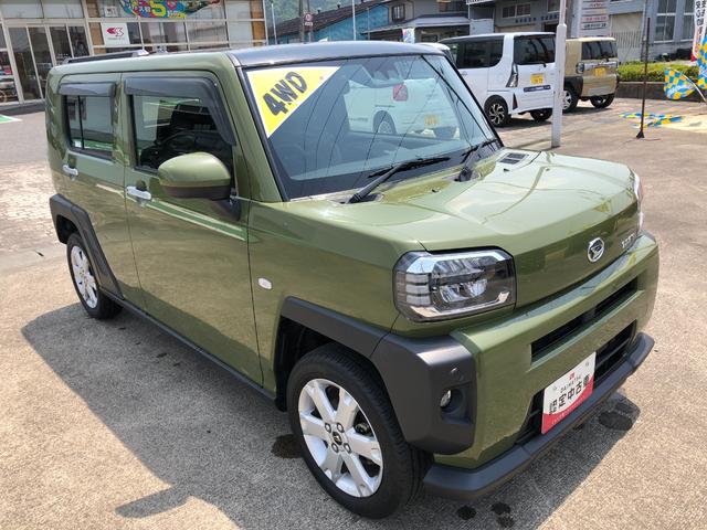 タフトＧ　４ＷＤ　走行距離３５０００ｋｍ・ナビ・オートエアコン４ＷＤ　スマートアシスト　カーナビ　キーフリーシステム　プッシュボタンスタート　キーフリーシステム　ステアリングスイッチ　オートエアコン　ＬＥＤフォグランプ（山形県）の中古車