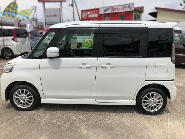 スペーシアカスタムＸＳ　４ＷＤ　走行距離５９０００ｋｍ・ナビ・バックカメラ平成２５年式　４ＷＤ　走行距離５９０００ｋｍ　バックカメラ　プッシュボタンスタート　アイドリングストップ　オートエアコン　カーナビ（山形県）の中古車