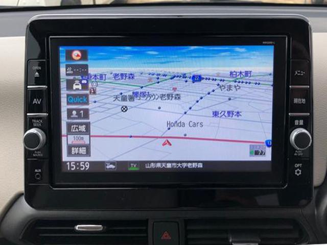 デイズＸ　４ＷＤ　走行距離５５６５８ｋｍ４ＷＤ　カーナビゲーション　ステアリングスイッチ　アルミホイール　オートエアコン　フロントベンチシート　バックモニター（山形県）の中古車