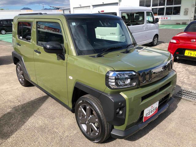 タフトＧターボ　ダーククロムベンチャー　４ＷＤ　走行２２５９ｋｍ４ＷＤ　スマートアシスト　１５インチアルミホイール　ＬＥＤヘッドランプ　電動パーキングブレーキ　プッシュボタンスタート　キーフリー　コーナーセンサー（山形県）の中古車