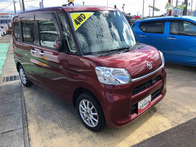 タントＸ　ＳＡII　４ＷＤ　走行距離６０６０９ｋｍ４ＷＤ　スマートアシスト　プッシュボタンスタート　キーフリーシステム　オートエアコン　アルミホイール　ステアリングスイッチ（山形県）の中古車