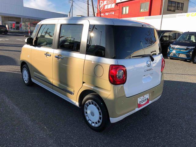 ムーヴキャンバスストライプスG 2WD 走行距離19876km・ナビ2WD スマートアシスト オートエアコン ステアリングスイッチ パノラマモニター ナビ フルホイールキャップ ホッとカップホルダー(山形県)の中古車