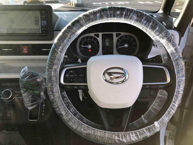 ムーヴキャンバスストライプスG 2WD 走行距離19876km・ナビ2WD スマートアシスト オートエアコン ステアリングスイッチ パノラマモニター ナビ フルホイールキャップ ホッとカップホルダー(山形県)の中古車