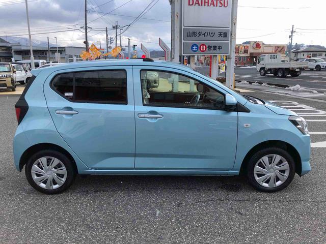ミライースX SAIII 4WD 走行距離3931km4WD スマートアシスト コーナーセンサー キーレスエントリー デジタルメーター フルホイールキャップ マニュアルエアコン(山形県)の中古車