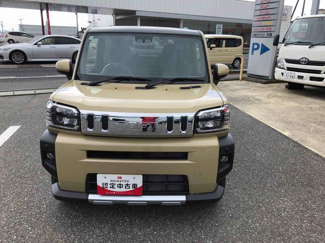 タフトG クロムベンチャー 4WD 走行距離4351km4WD スマートアシスト 15インチアルミホイール スカイフィールトップ LEDフォグランプ 本革巻ステアリングホイール 運転席シートリフター(山形県)の中古車