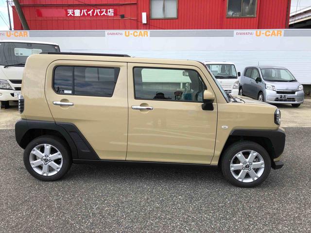 タフトG クロムベンチャー 4WD 走行距離4351km4WD スマートアシスト 15インチアルミホイール スカイフィールトップ LEDフォグランプ 本革巻ステアリングホイール 運転席シートリフター(山形県)の中古車