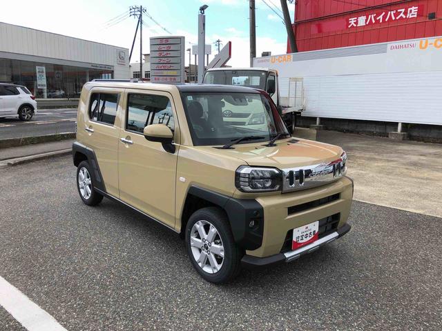 タフトG クロムベンチャー 4WD 走行距離4351km4WD スマートアシスト 15インチアルミホイール スカイフィールトップ LEDフォグランプ 本革巻ステアリングホイール 運転席シートリフター(山形県)の中古車