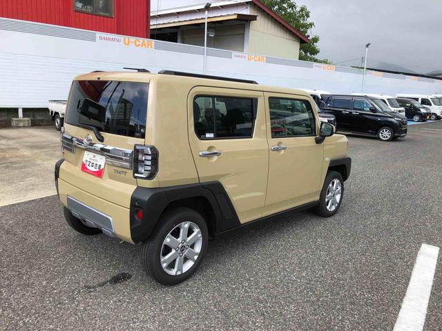 タフトG クロムベンチャー 4WD 走行距離4351km4WD スマートアシスト 15インチアルミホイール スカイフィールトップ LEDフォグランプ 本革巻ステアリングホイール 運転席シートリフター(山形県)の中古車