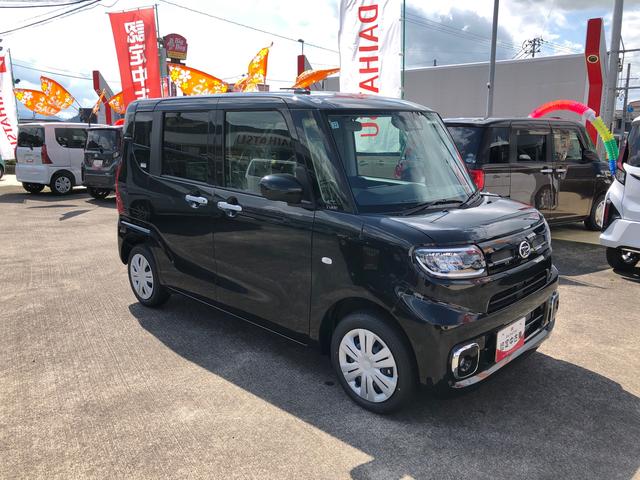 タントXリミテッド 4WD 走行距離280km4WD スマートアシスト プッシュボタンスタート キーフリーシステム 電動パーキングブレーキ 両側パワースライドドア シートヒーター オートエアコン(山形県)の中古車
