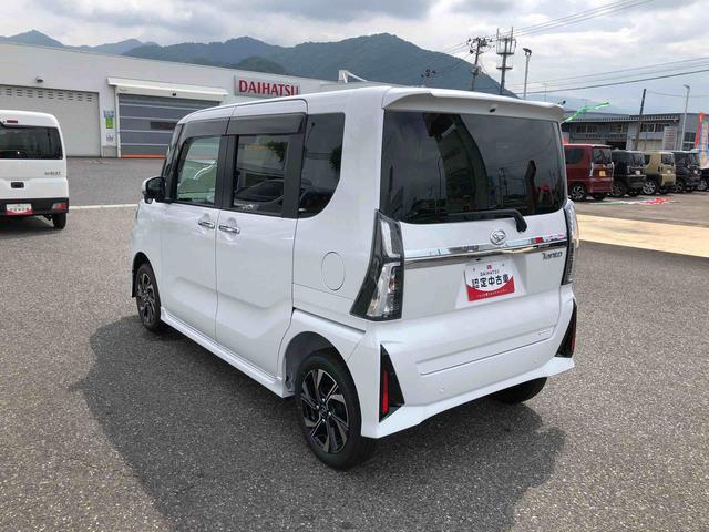 タントカスタムＸ　４ＷＤ　走行距離８ｋｍ４ＷＤ　スマートアシスト　プッシュボタンスタート　キーフリーシステム　両側パワースライドドア　フロントフォグランプ　アルミホイール　オートエアコン（山形県）の中古車