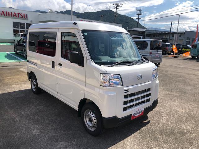 ハイゼットカーゴDX 4WD 走行距離1028km4WD スマートアシスト キーレスエントリー オーバーヘッドシェルフ AM/FMラジオ アッパートレイ 撥水フルファブリック表皮(山形県)の中古車