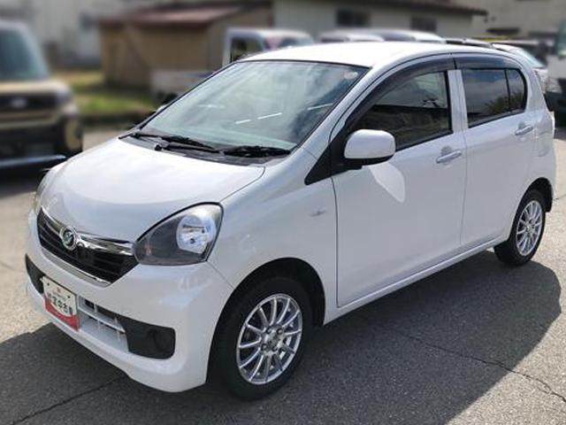 ミライースＸｆ　ＳＡ　４ＷＤ　走行距離６８０００ｋｍ４ＷＤ　スマートアシスト　インテグレードＣＤ・ＡＭ／ＦＭ付きステレオ　マニュアルエアコン　デジタルメーター　アルミホイール（山形県）の中古車
