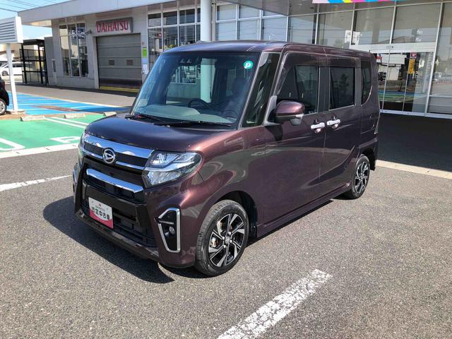 タントカスタムＸ　４ＷＤ　走行距離４８２５８ｋｍ４ＷＤ　スマートアシスト　ステアリングスイッチ　キーフリーシステム　プッシュボタンスタート　アルミホイール　オートエアコン（山形県）の中古車