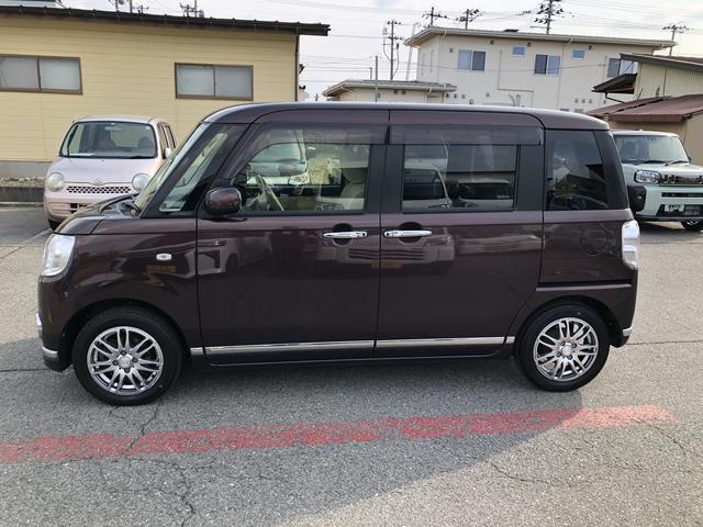 ムーヴキャンバスＧメイクアップ　ＳＡIII　走行８２０００ｋｍ・車検整備付き４ＷＤ　スマートアシスト　オートエアコン　プッシュボタンスタート　ＬＥＤフォグランプ　キーフリーシステム　ステアリングスイッチ（山形県）の中古車