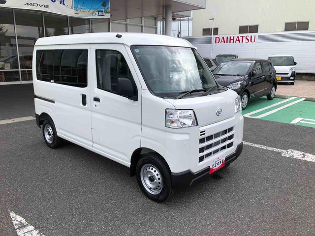 ハイゼットカーゴＤＸ　４ＷＤ　走行距離１０ｋｍ・ＡＭ／ＦＭラジオ４ＷＤ　スマートアシスト　ＡＭ／ＦＭラジオ　マニュアルエアコン　コーナーセンサー　キーレスエントリー　１２Ｖ電源　スライドドア（山形県）の中古車