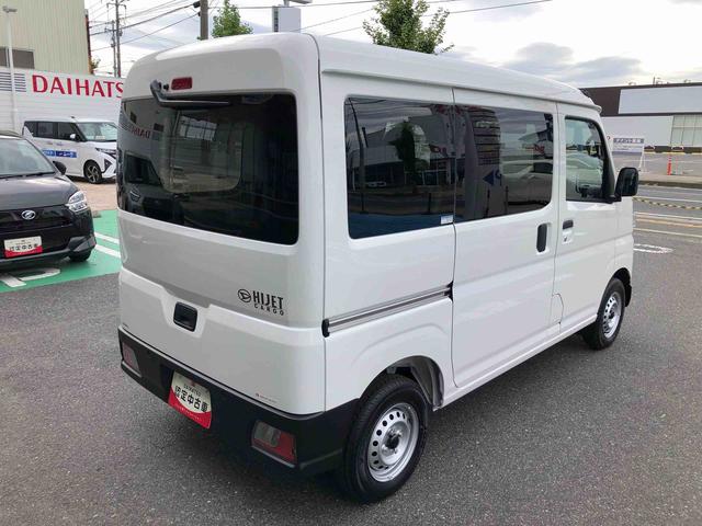 ハイゼットカーゴＤＸ　４ＷＤ　走行距離１０ｋｍ・ＡＭ／ＦＭラジオ４ＷＤ　スマートアシスト　ＡＭ／ＦＭラジオ　マニュアルエアコン　コーナーセンサー　キーレスエントリー　１２Ｖ電源　スライドドア（山形県）の中古車