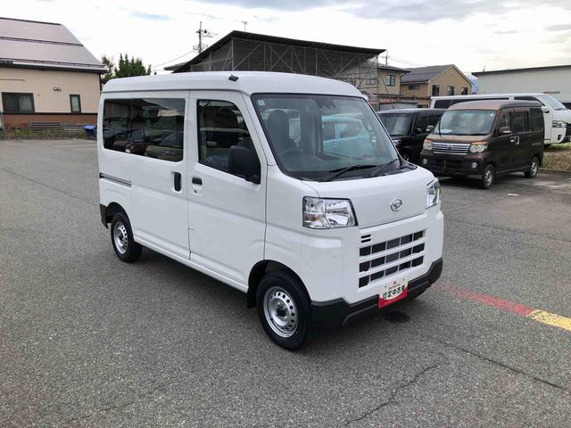 ハイゼットカーゴＤＸ　４ＷＤ　走行距離２１０ｋｍ・ＡＭ／ＦＭラジオ４ＷＤ　スマートアシスト　コーナーセンサー　マニュアルエアコン　スライドドア　ＡＭ／ＦＭラジオ　キーレスエントリー　アイドリングストップ（山形県）の中古車