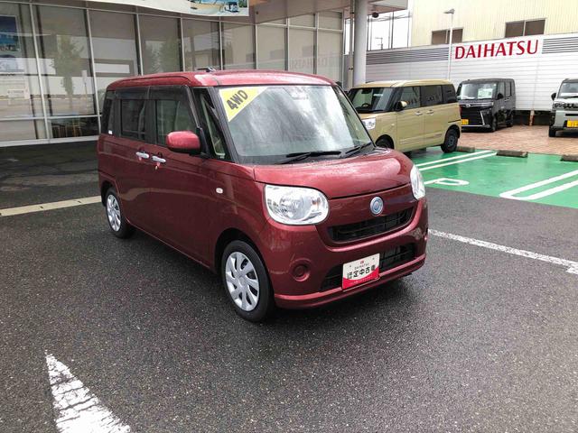 ムーヴキャンバスＸ　ＳＡIII　４ＷＤ　走行距離４７８６５ｋｍ４ＷＤ　車検整備付き　スマートアシスト　フルホイールキャップ　ＣＤチューナー　キーフリー　オートエアコン　プッシュボタンスタート（山形県）の中古車