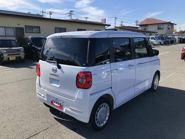 ムーヴキャンバスセオリーＸ　２ＷＤ　走行距離５３３０ｋｍ２ＷＤ　スマートアシスト　フルホイールキャップ　キーフリーシステム　ベンチシート　プッシュボタンスタート　ステアリングスイッチ（山形県）の中古車