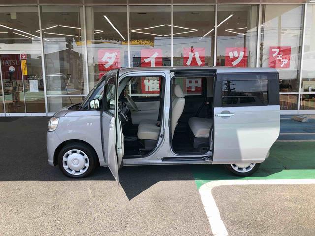 ムーヴキャンバスＸ　ＳＡIII　４ＷＤ　走行距離７６３８１ｋｍ４ＷＤ　スマートアシスト　ナビ　フルホイールキャップ　ステアリングスイッチ　キーフリーシステム　プッシュボタンスタート　オートエアコン（山形県）の中古車