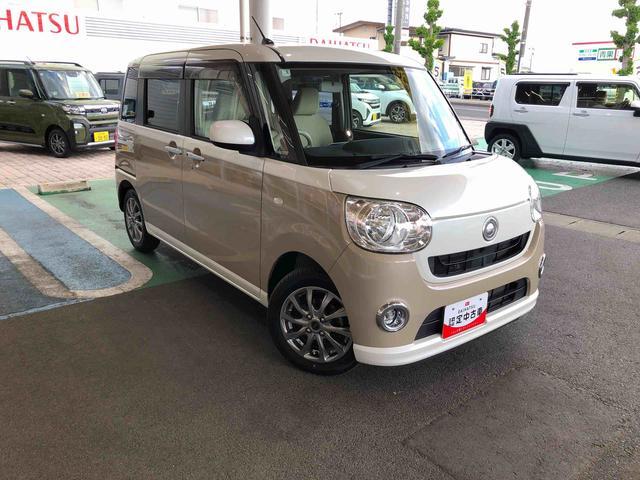 ムーヴキャンバスＸ　４ＷＤ　走行距離３４８９４ｋｍ４ＷＤ　スマートアシスト　２ＤＩＮＣＤチューナー　プッシュボタンスタート　オートエアコン　アルミホイール　コーナーセンサー　スライドドア（山形県）の中古車