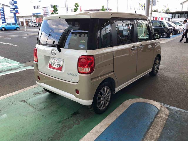 ムーヴキャンバスＸ　４ＷＤ　走行距離３４８９４ｋｍ４ＷＤ　スマートアシスト　２ＤＩＮＣＤチューナー　プッシュボタンスタート　オートエアコン　アルミホイール　コーナーセンサー　スライドドア（山形県）の中古車