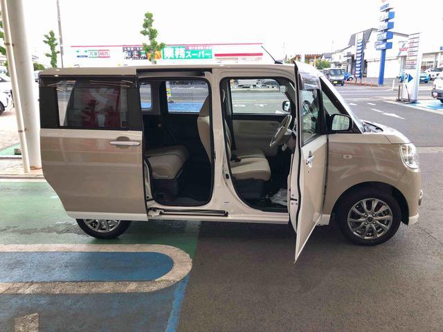 ムーヴキャンバスＸ　４ＷＤ　走行距離３４８９４ｋｍ４ＷＤ　スマートアシスト　２ＤＩＮＣＤチューナー　プッシュボタンスタート　オートエアコン　アルミホイール　コーナーセンサー　スライドドア（山形県）の中古車