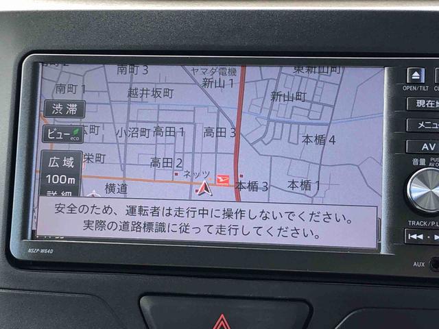 タントＸ　ＳＡ　４ＷＤ　走行距離６９８９０ｋｍ４ＷＤ　スマートアシスト　ナビ　バックモニター　ステアリングスイッチ　プッシュボタンスタート　左側パワースライドドア　オートエアコン（山形県）の中古車