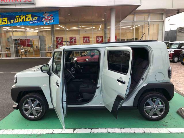 タフトG ダーククロムベンチャー 4WD 走行距離5614km4WD スマートアシスト プッシュボタンスタート キーフリーシステム クルーズコントロール アルミホイール オートエアコン バックモニター(山形県)の中古車
