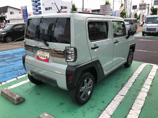 タフトG ダーククロムベンチャー 4WD 走行距離5614km4WD スマートアシスト プッシュボタンスタート キーフリーシステム クルーズコントロール アルミホイール オートエアコン バックモニター(山形県)の中古車