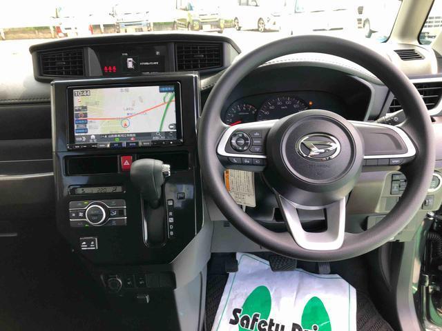 トールＧターボ　２ＷＤ　走行距離３３４４８ｋｍ２ＷＤ　スマートアシスト　カーナビゲーション　リモコンエンジンスターター　プッシュボタンスタート　キーフリーシステム　両側パワースライドドア　ＥＴＣ車載器　オートエアコン（山形県）の中古車