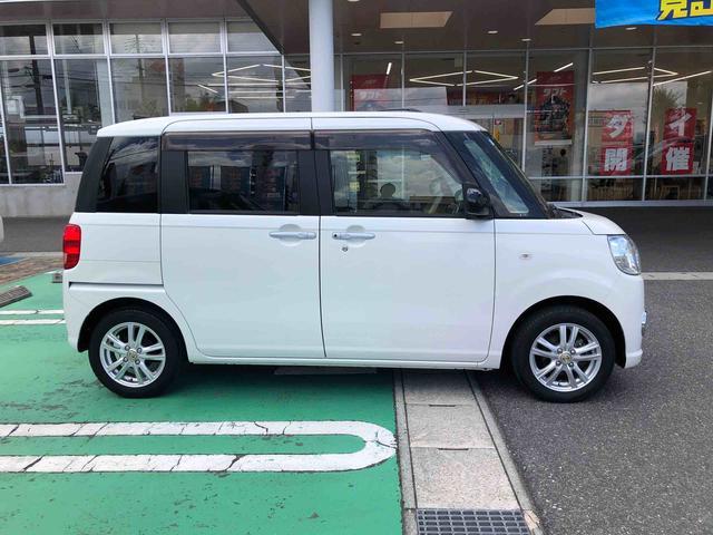 ムーヴキャンバスX SAII 4WD 走行距離85506km4WD スマートアシスト プッシュボタンスタート キーフリーシステム アルミホイール オートエアコン フロントフォグランプ 1DINCDオーディオ ETC車載器(山形県)の中古車