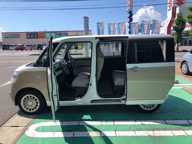 ムーヴキャンバスＸメイクアップリミテッドＳＡIII　走行距離５４０２６ｋｍ４ＷＤ　スマートアシスト　プッシュボタンスタート　キーフリーシステム　２ＤＩＮオーディオ　両側パワースライドドア　フロントフォグランプ（山形県）の中古車