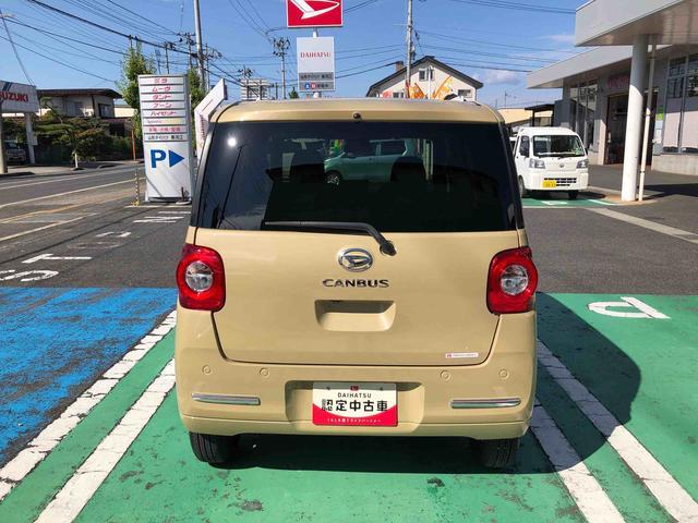 ムーヴキャンバスセオリーG 4WD 走行距離3982km4WD スマートアシスト プッシュボタンスタート キーフリーシステム フロントフォグランプ 両側パワースライドドア 電動パーキングブレーキ オートエアコン(山形県)の中古車