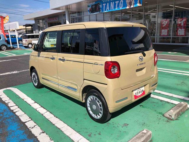 ムーヴキャンバスセオリーG 4WD 走行距離3982km4WD スマートアシスト プッシュボタンスタート キーフリーシステム フロントフォグランプ 両側パワースライドドア 電動パーキングブレーキ オートエアコン(山形県)の中古車